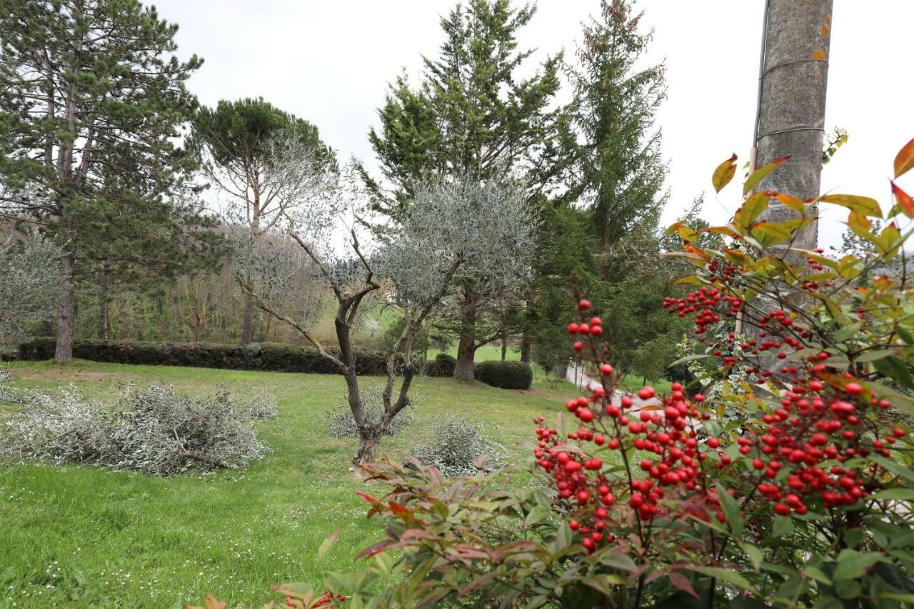 Agriturismo Villa Mozart Nel Verde غوبيو المظهر الخارجي الصورة